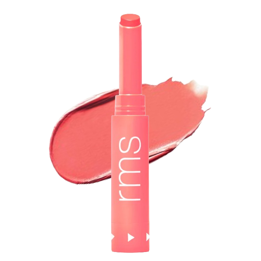 coral pink lipstick