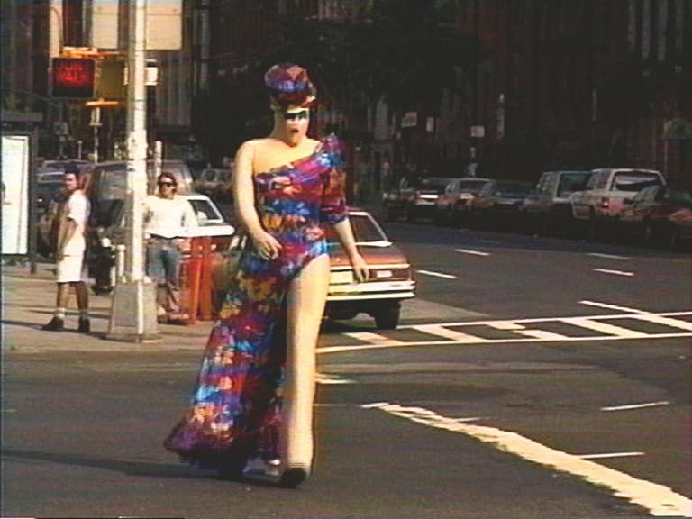 Charles Atlas, Still from Mrs Peanut Visits New York 1999