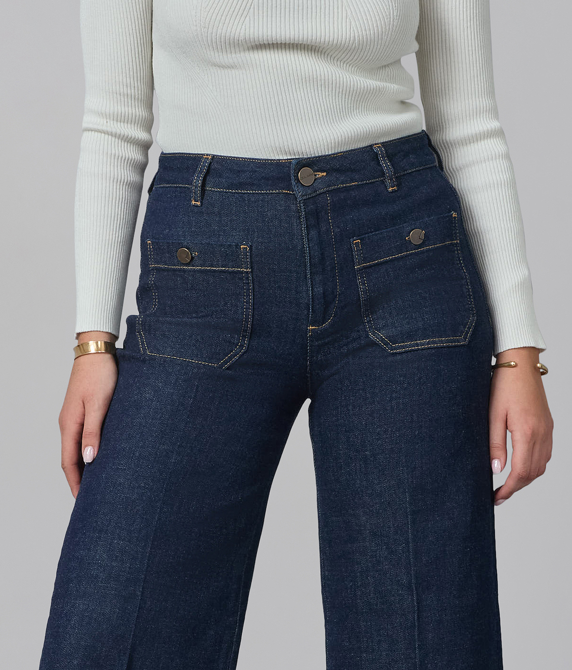 Lola Denim jeans with front pockets