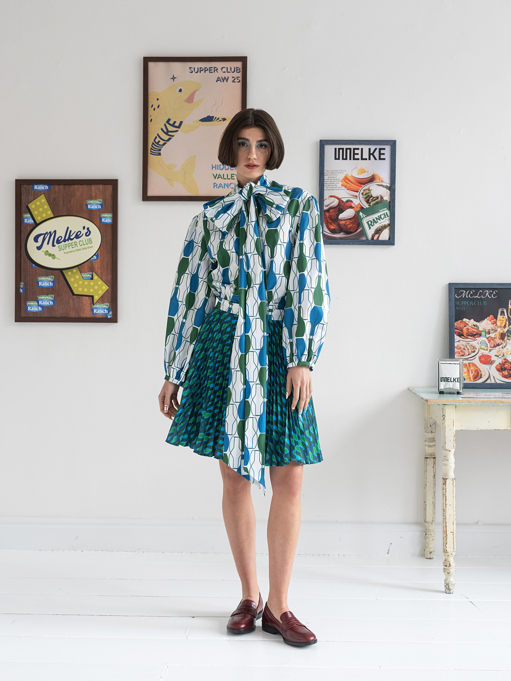 Melke's collaboration with Hidden Valley Ranch, collection, New York Fashion Week
