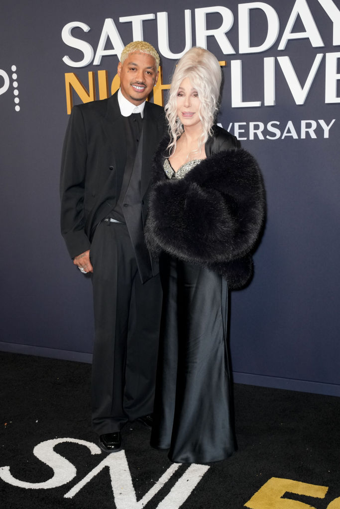 Alexander Edwards and Cher at