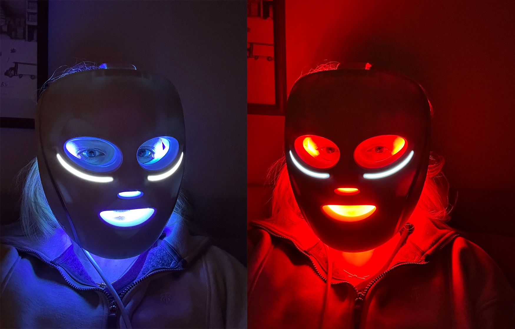 WWD shop editor tests Shark's LED light therapy tool