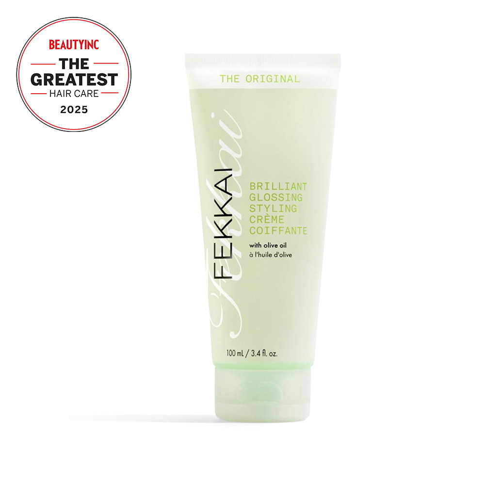 green hair cream tube