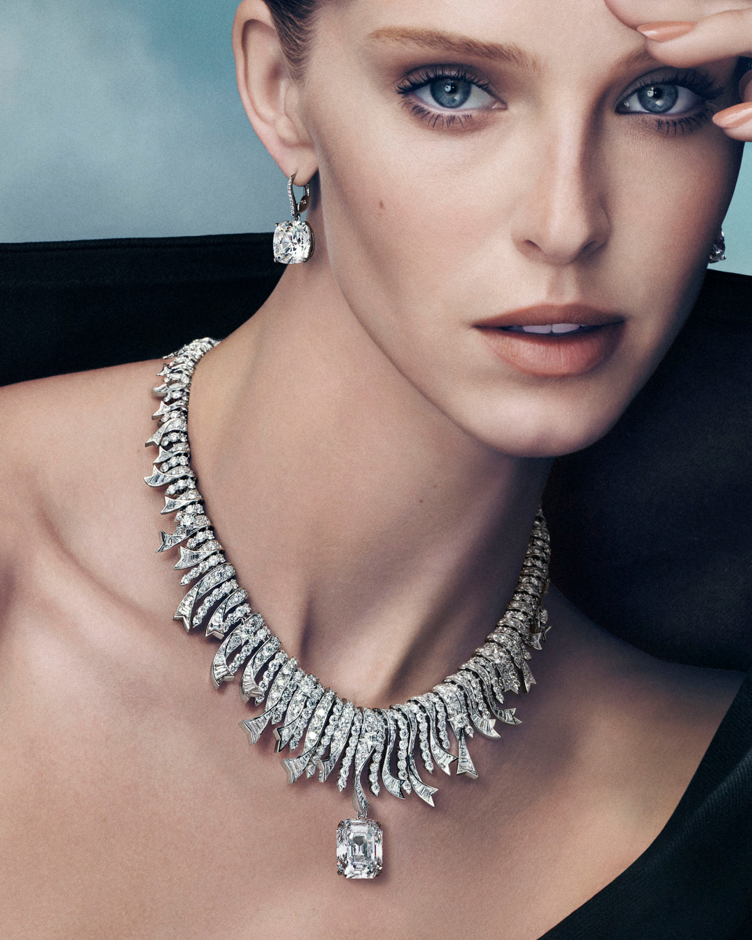 Tiffany & Co.'s new high jewelry campaign shot by Carlijn Jacobs.