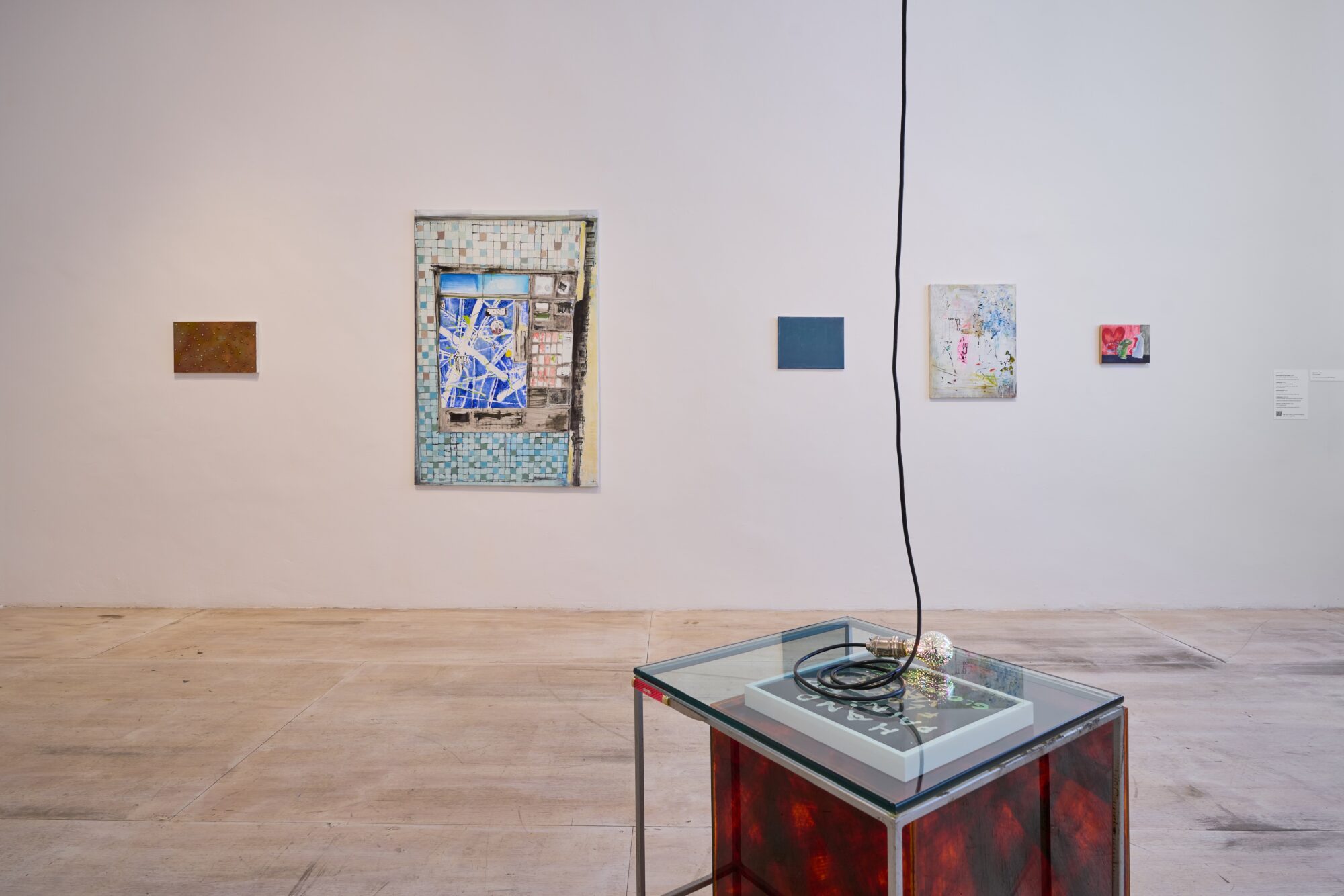 Installation view of Whitney Claflin: I was wearing this when you met me, on view at MoMA PS1 from March 27 through August 25, 2025. Courtesy MoMA PS1 .Photo: Steven Paneccasio