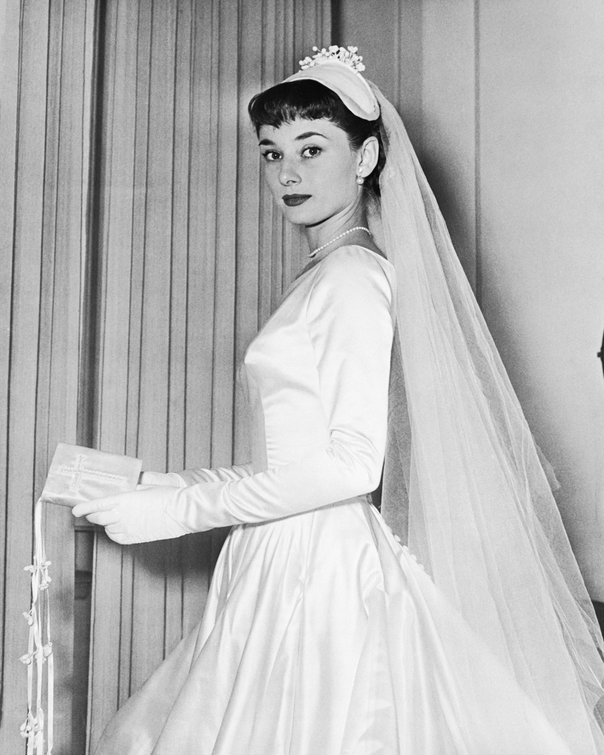 Audrey Hepburn's 1952 wedding dress.