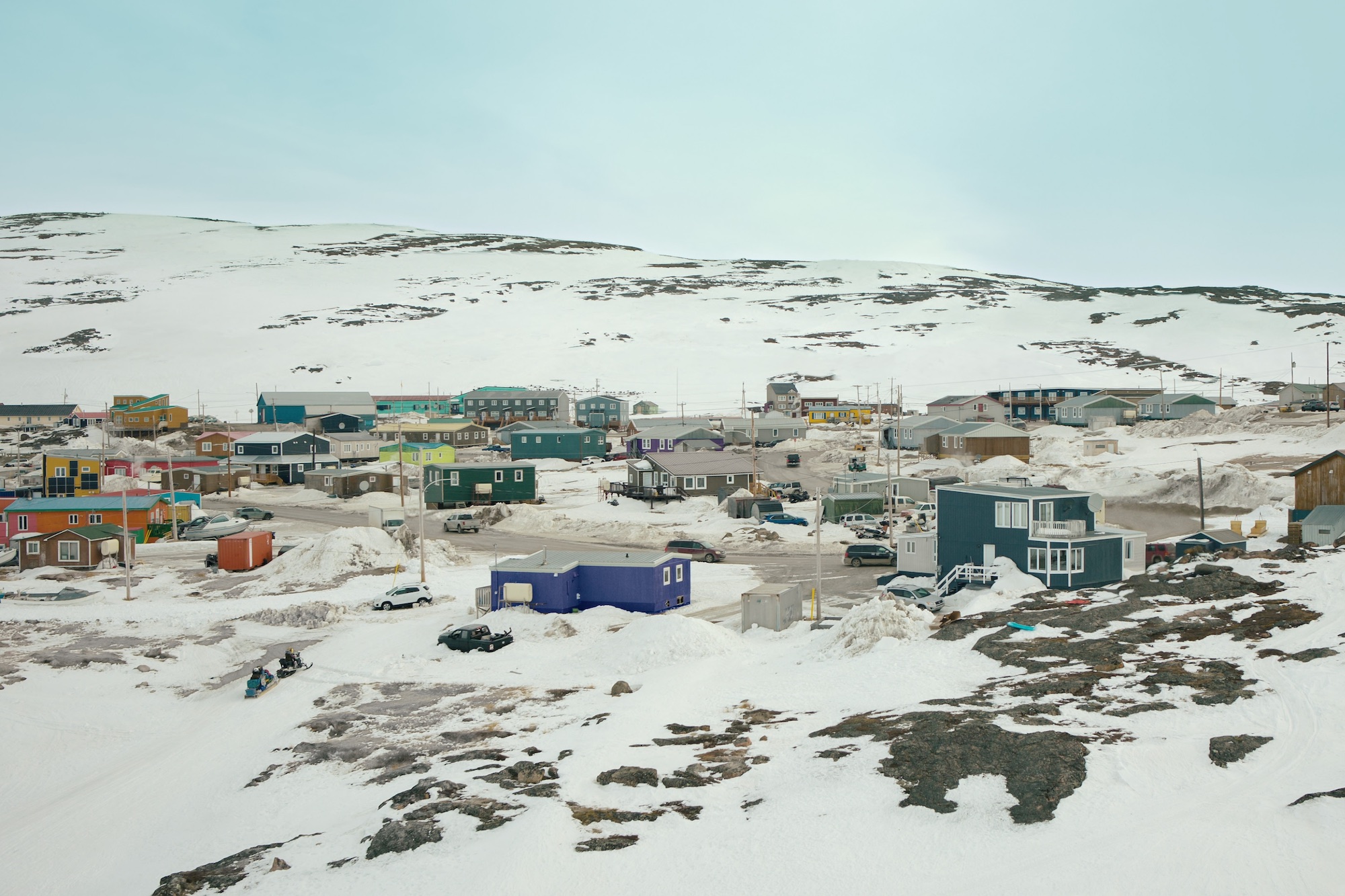 A town in the Canadian Arctic in Episode 101 of North of North.