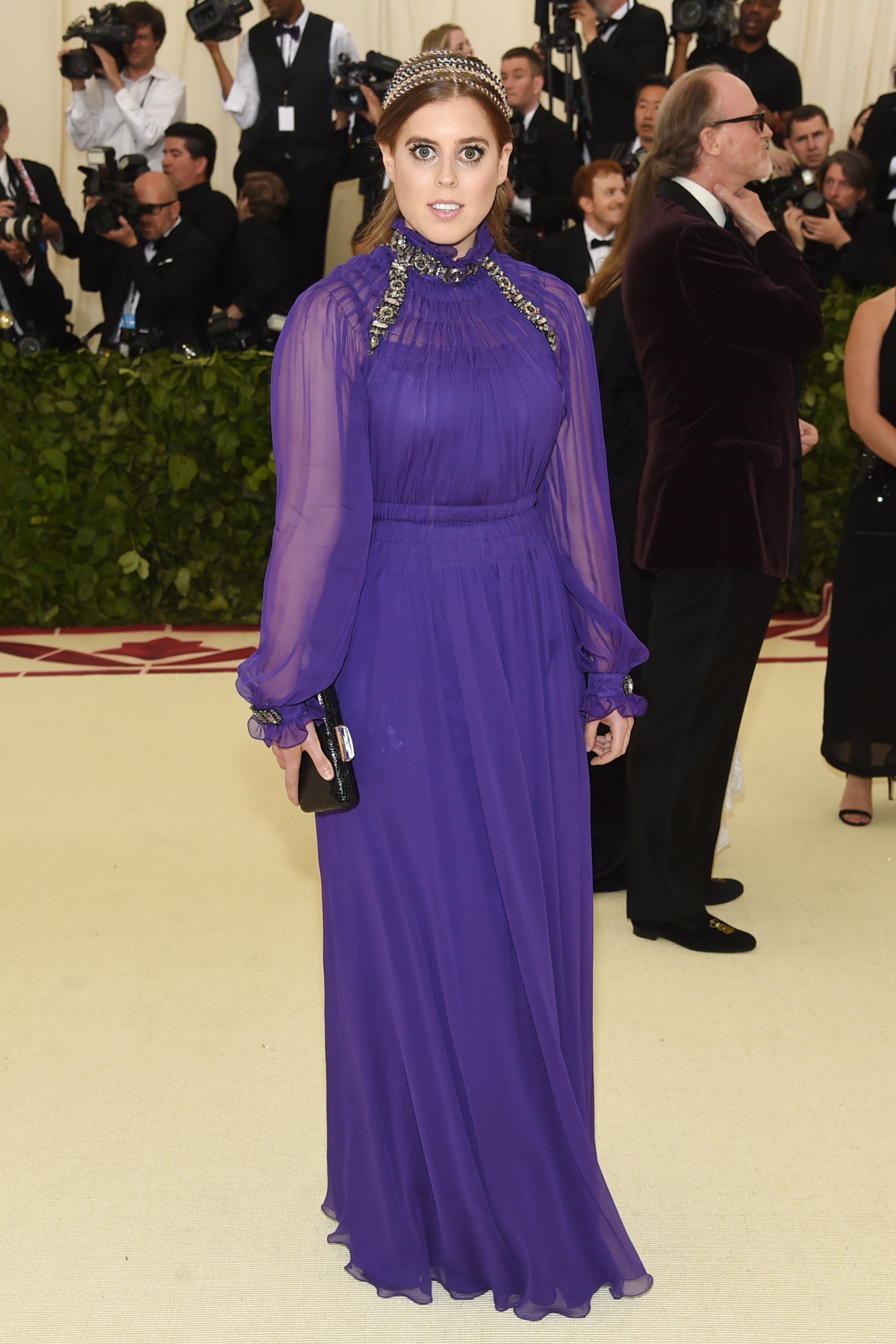 Princess Beatrice at the Met Gala in 2018.