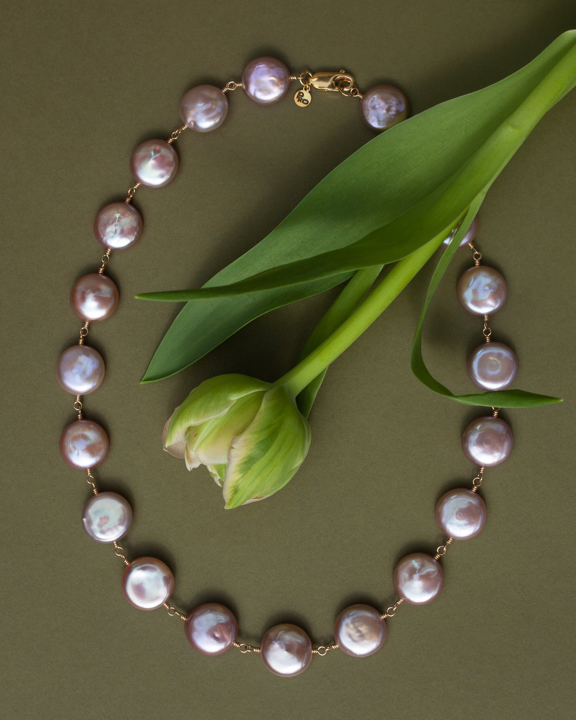 Presley Oldham's jewelry campaign for Bergdorf Goodman.