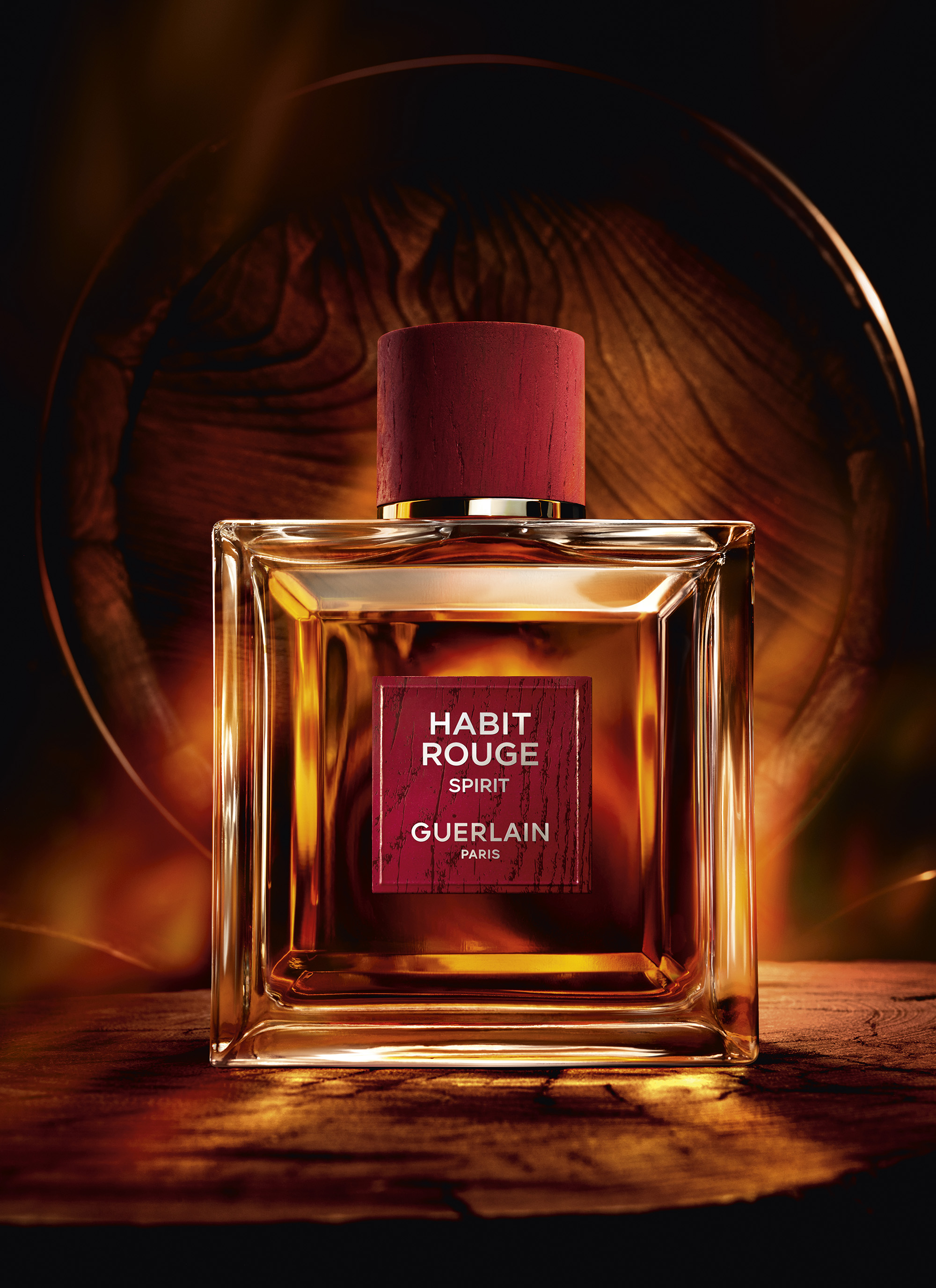 Guerlain and Hennessey collaborate on Habit Rouge Spirit.