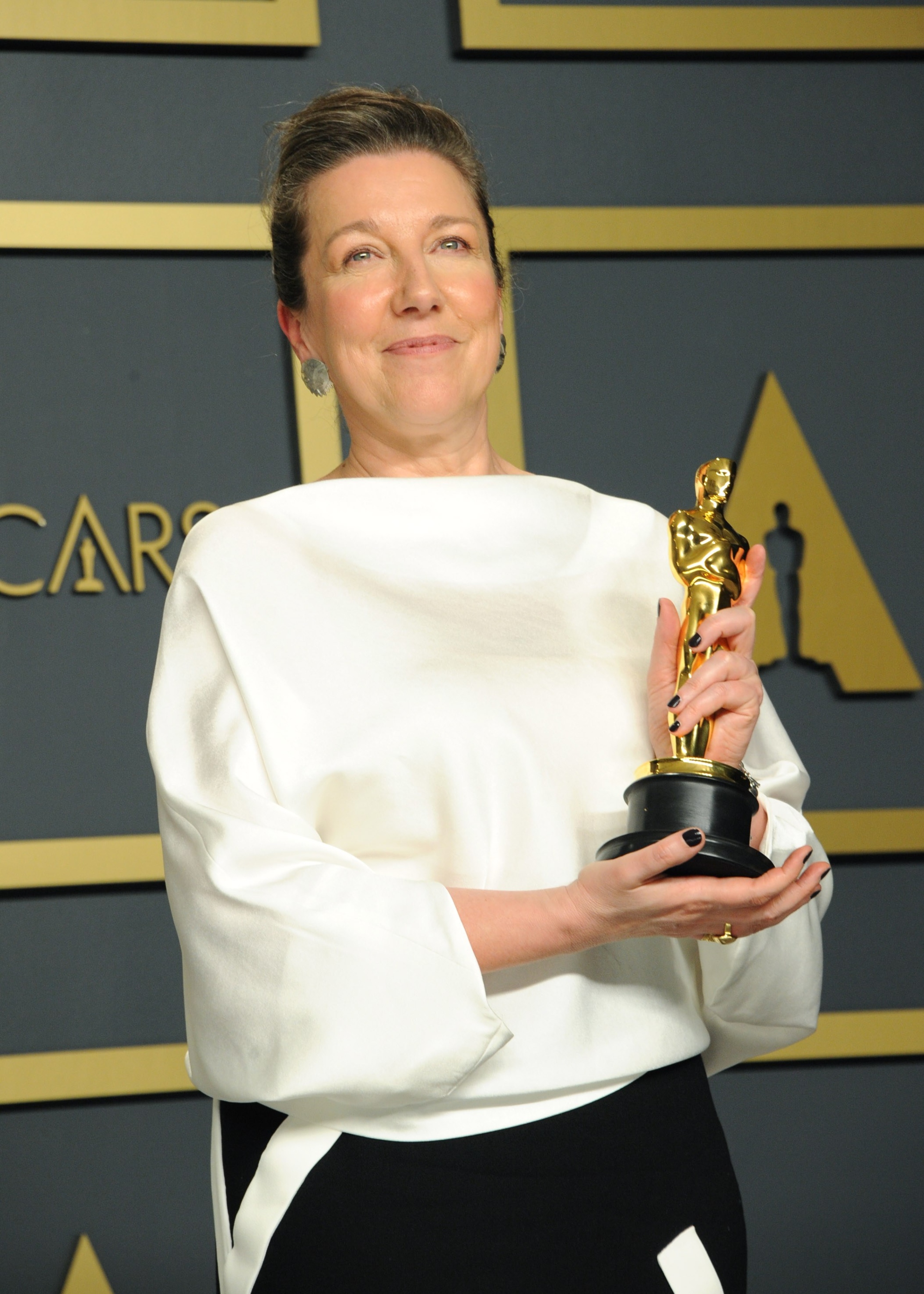 Jacqueline Durran at the 2020 Oscars.