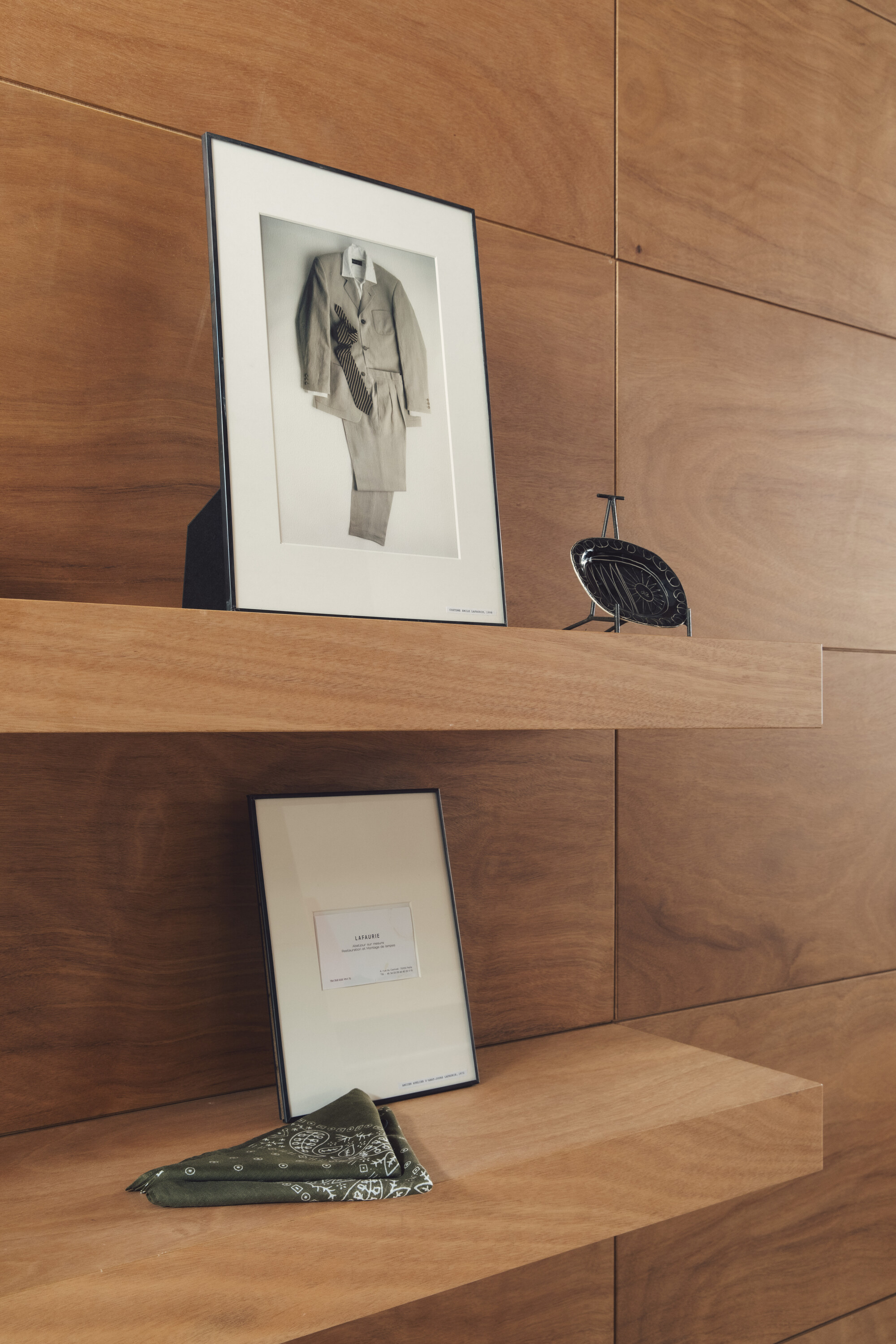 Inside the Lafaurie Rue Vielle-du-Temple Paris flagship.