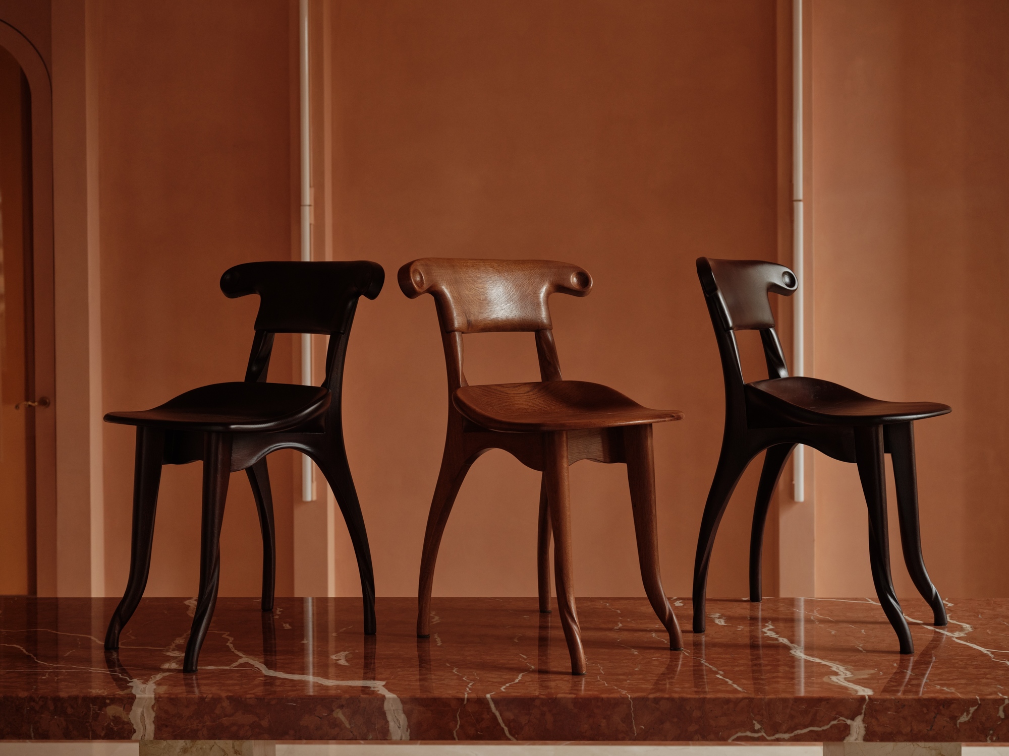 The Batlló Chair by Antoni Gaudí reimagined by Casa Valle x BD Barcelona.