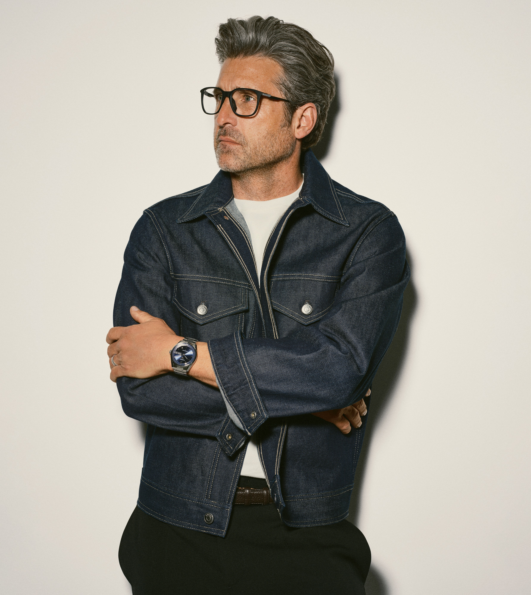 Patrick Dempsey in the Tag Heuer eyewear campaign