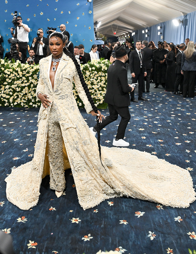 Coco Jones at The 2025 Met Gala