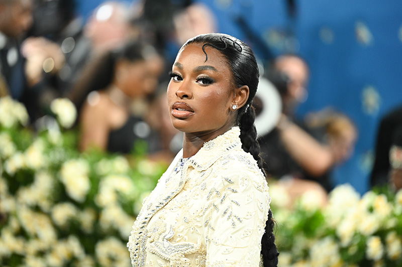 Coco Jones at The 2025 Met Gala Celebrating