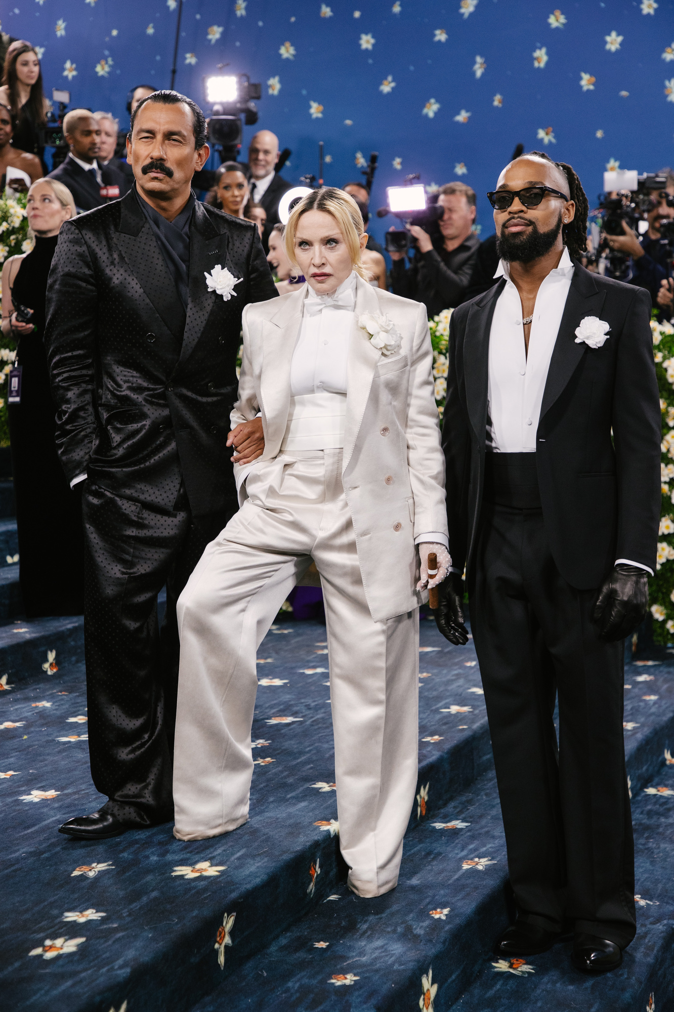 Haider Ackermann, Madonna at The 2025 Met Gala Celebrating