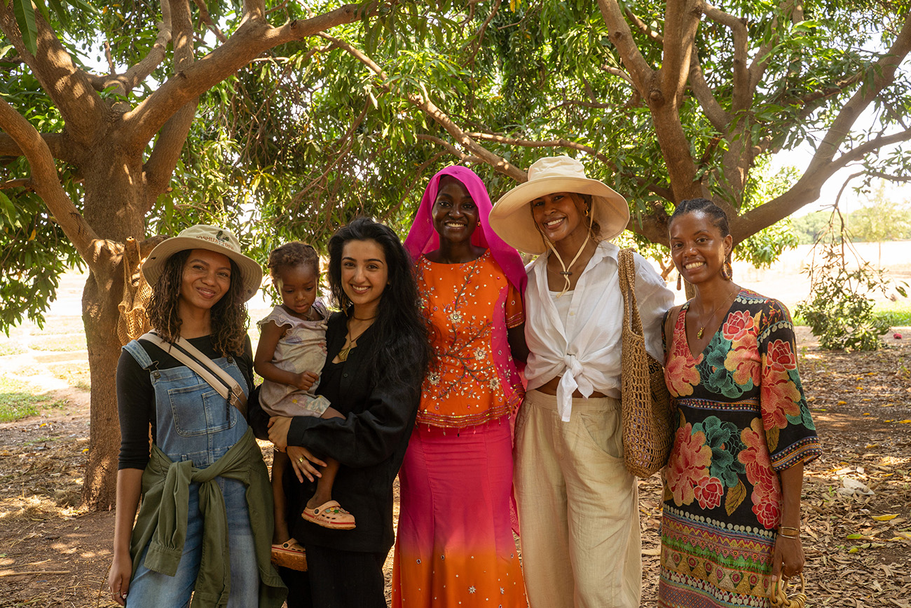 Sabrina Elba in Ghana with World Vision.
