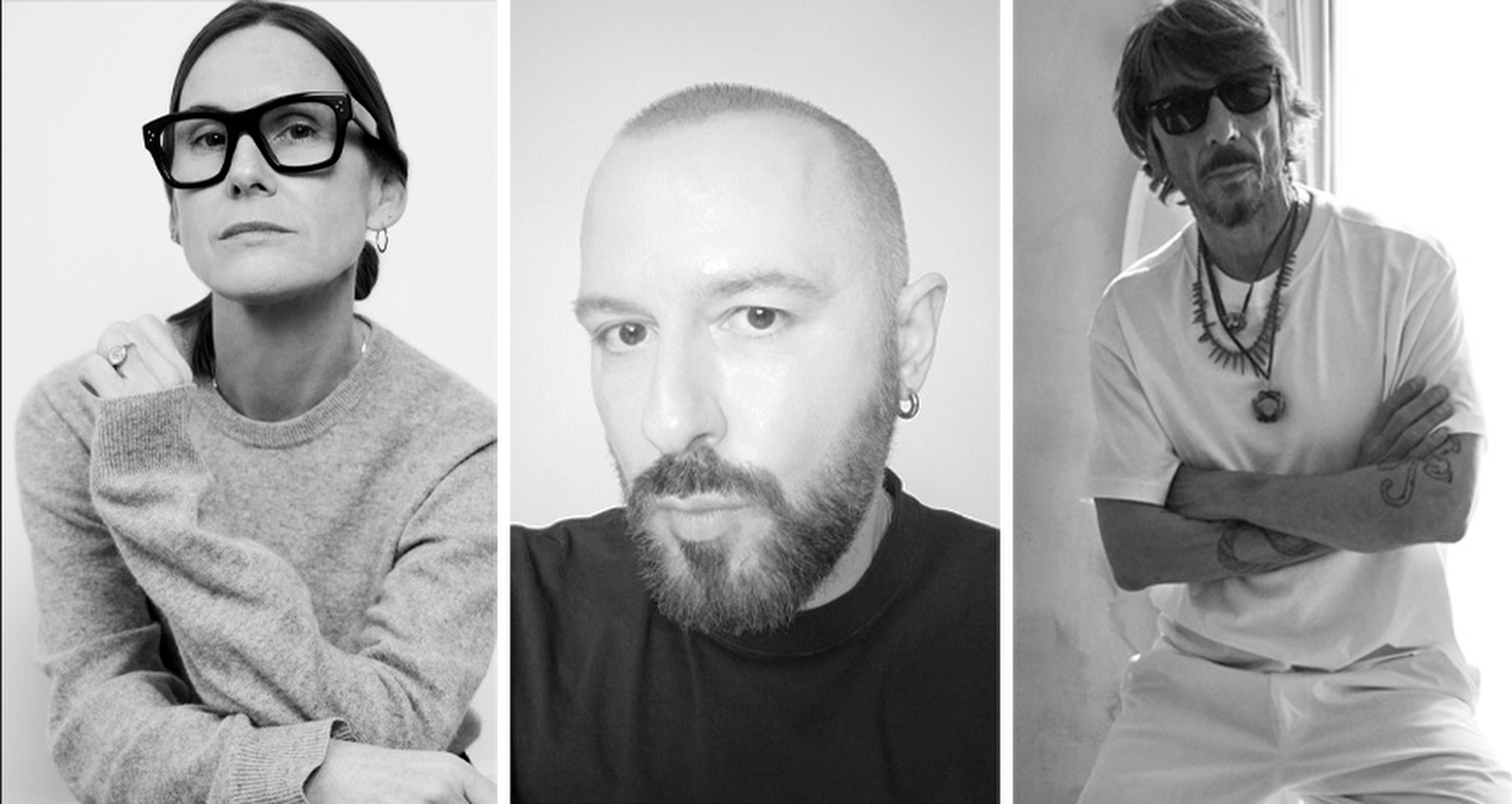 Louise Trotter, Demna, and Pierpaolo Piccioli
