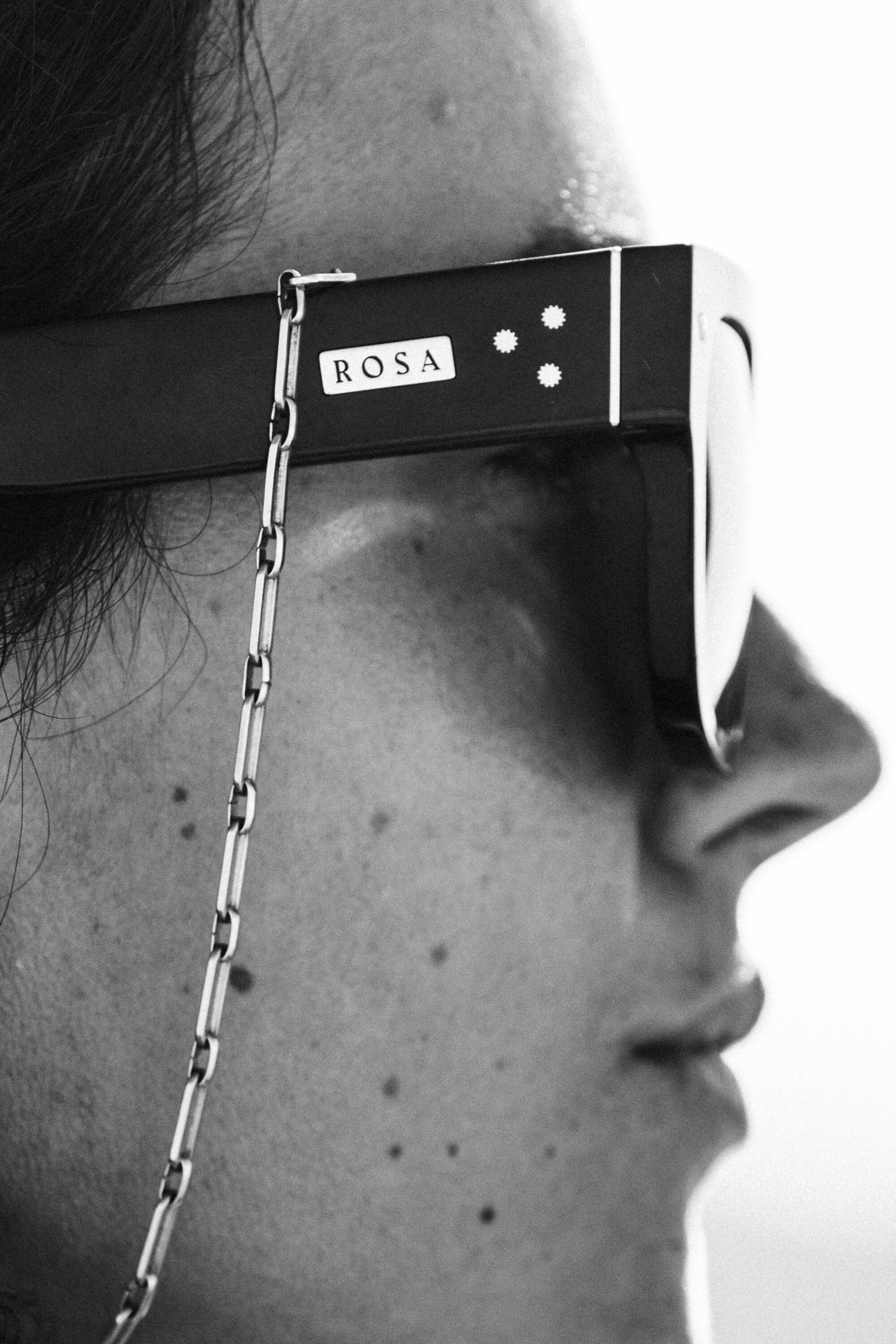 The debut eyewear campaign from Rosa Rims.