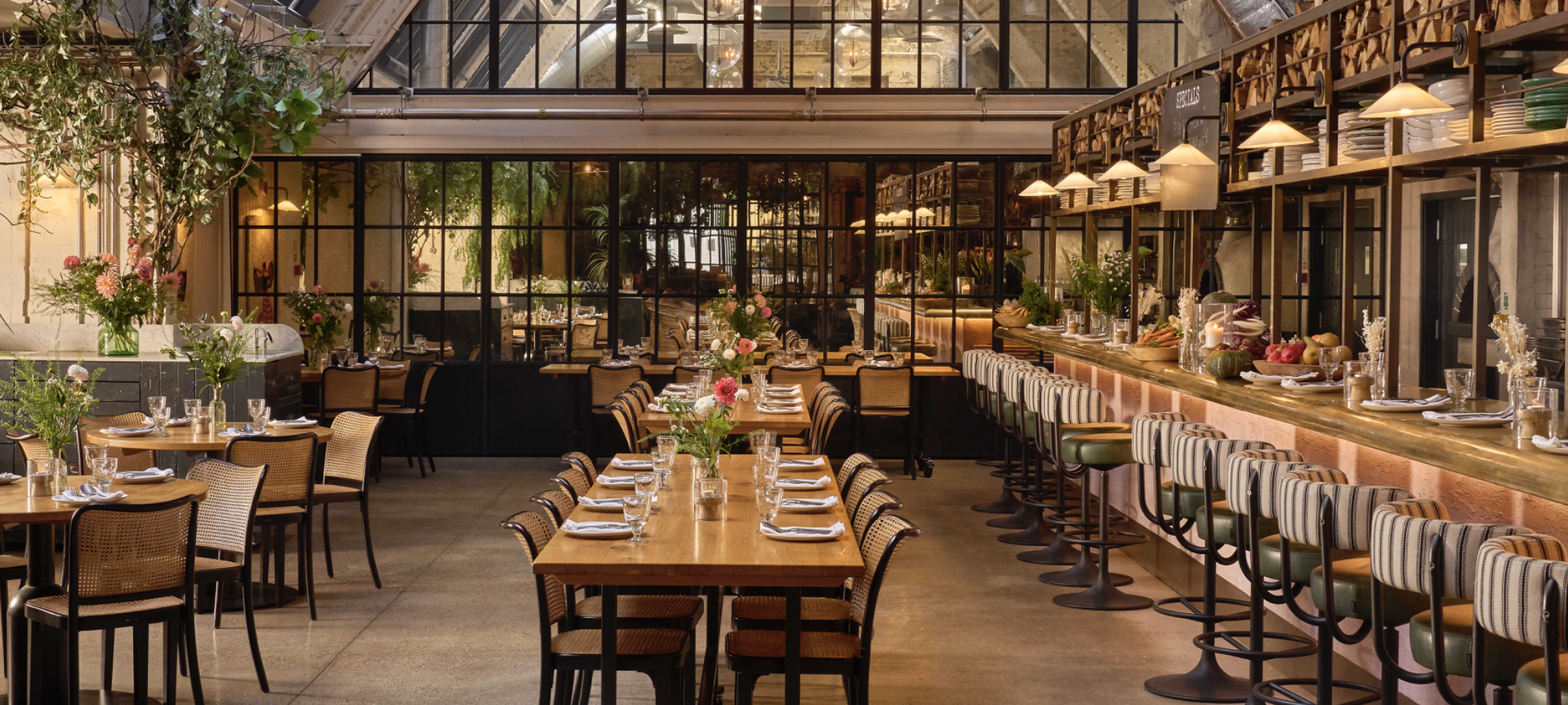 The interior of Wild by Tart.