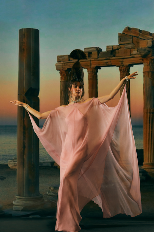 Lindsey Wixson starring in Taller Marmo's latest campaign.
