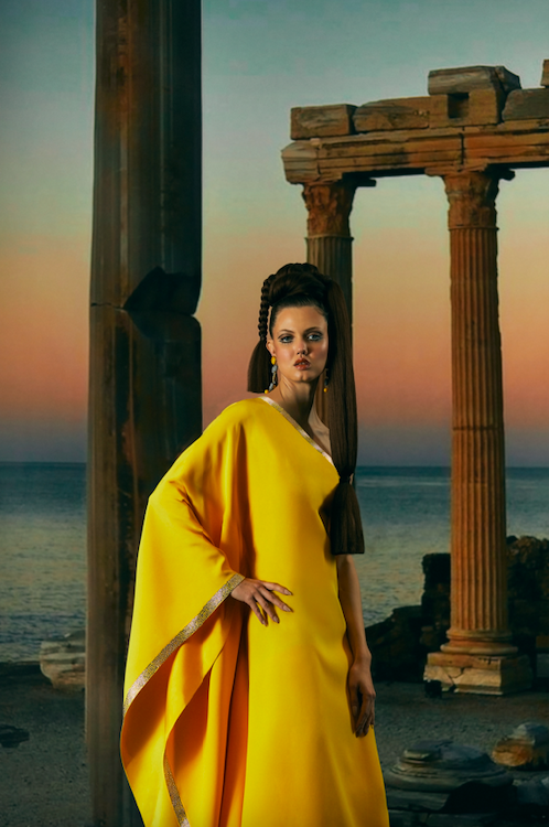 Lindsey Wixson starring in Taller Marmo's latest campaign.