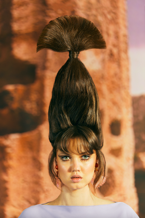 Lindsey Wixson starring in Taller Marmo's latest campaign.