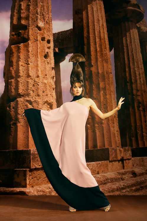 Lindsey Wixson starring in Taller Marmo's latest campaign.