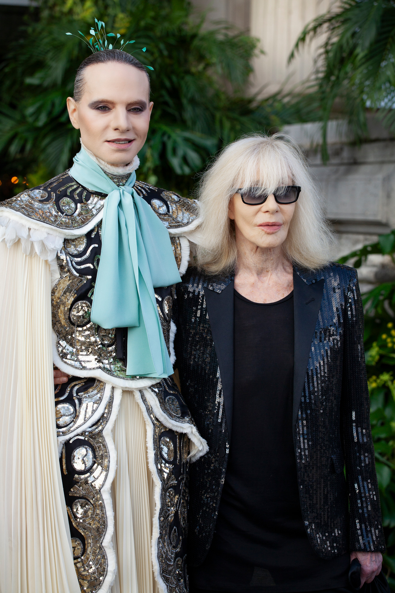 Jordan Roth and Betty Catroux