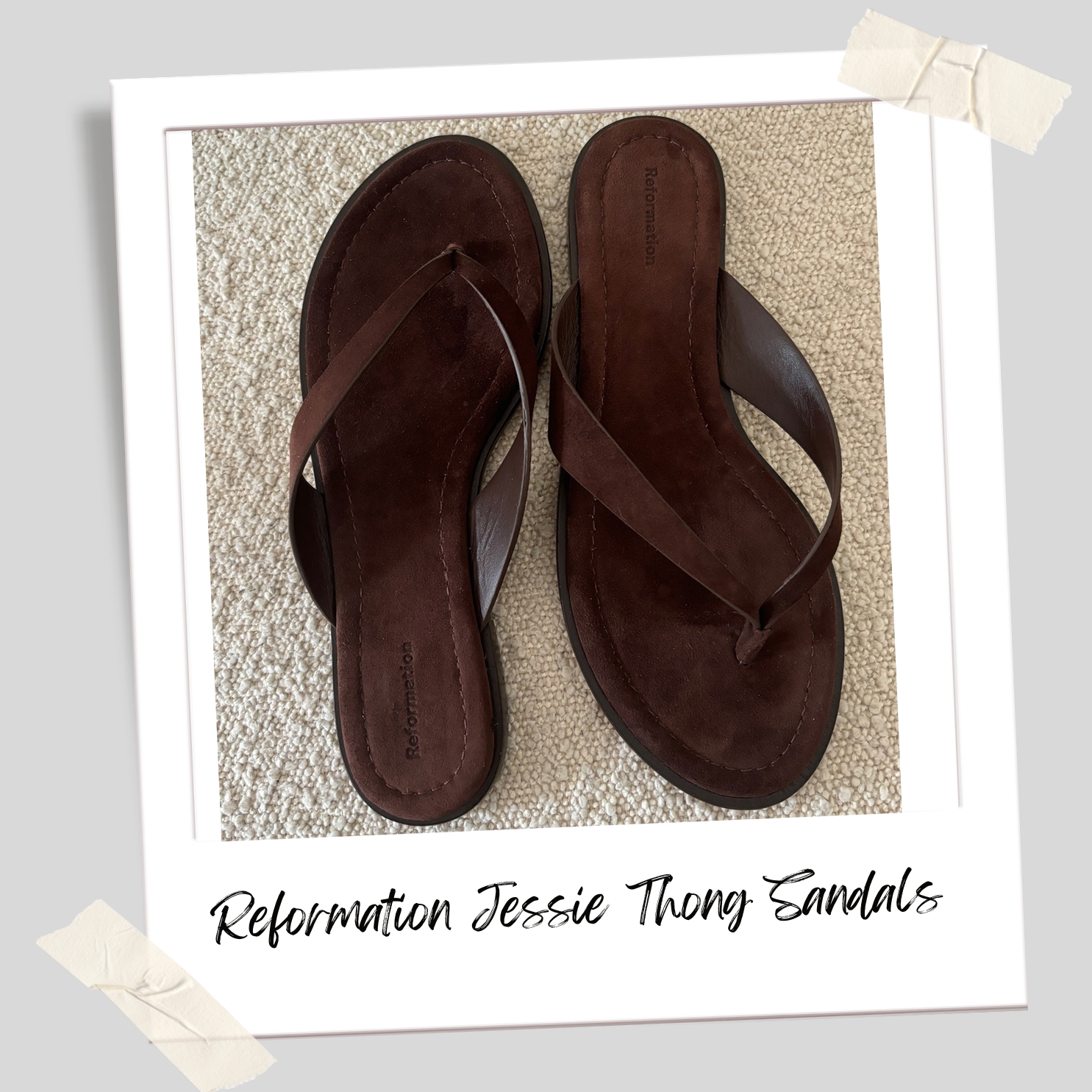 Reformation Jessie Thong Sandals
