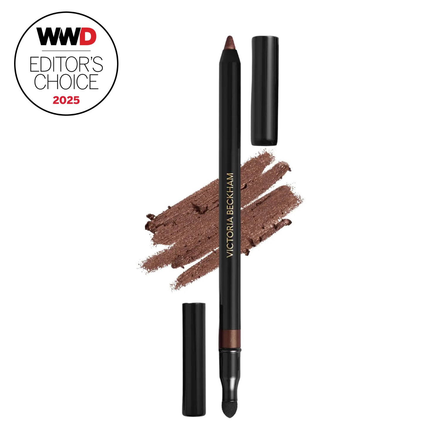 black tube of waterproof eyeliner pencil