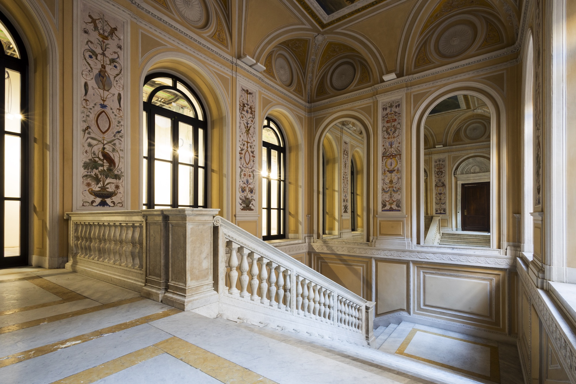 Inside the new Istituto Marangoni Milan campus.
