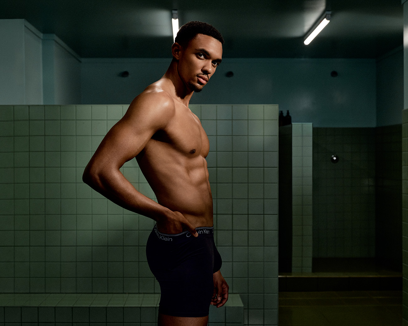 Trent Alexander-Arnold for Calvin Klein's fall 2025 underwear and denim campaign.