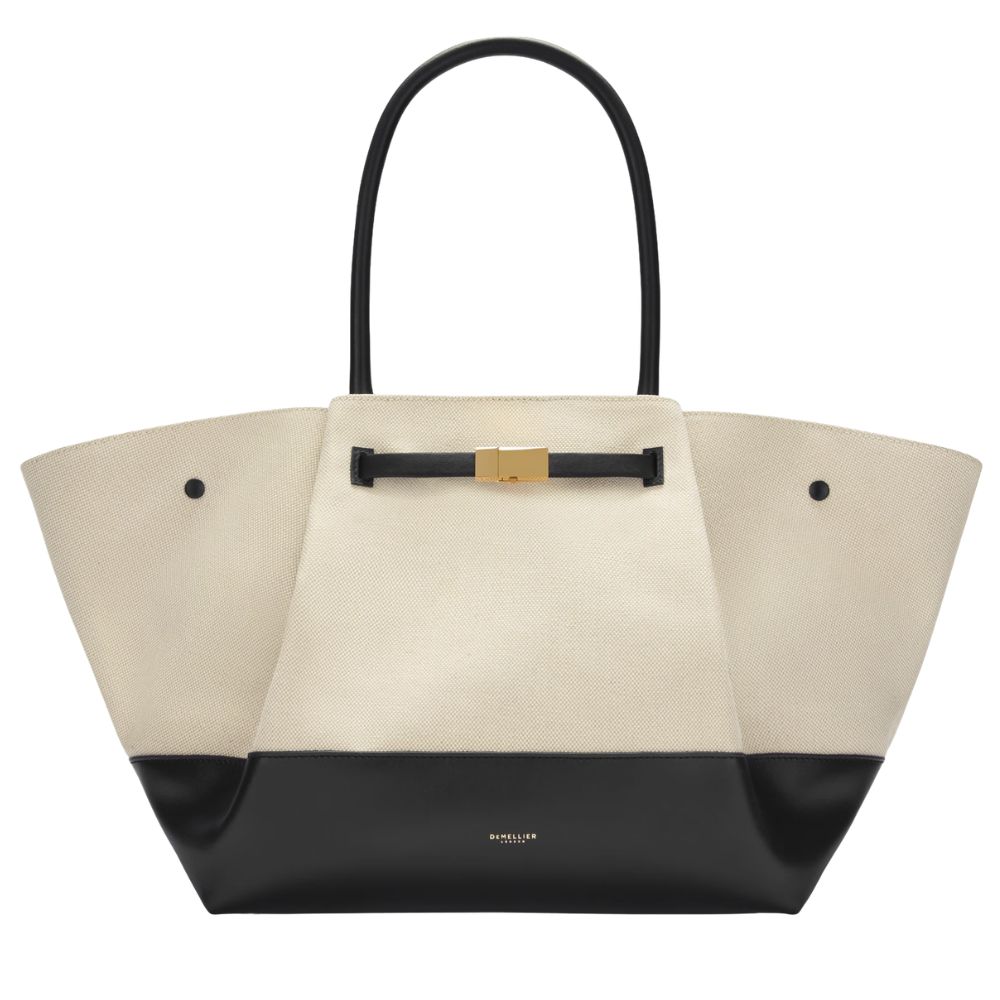 brown leather tote bag