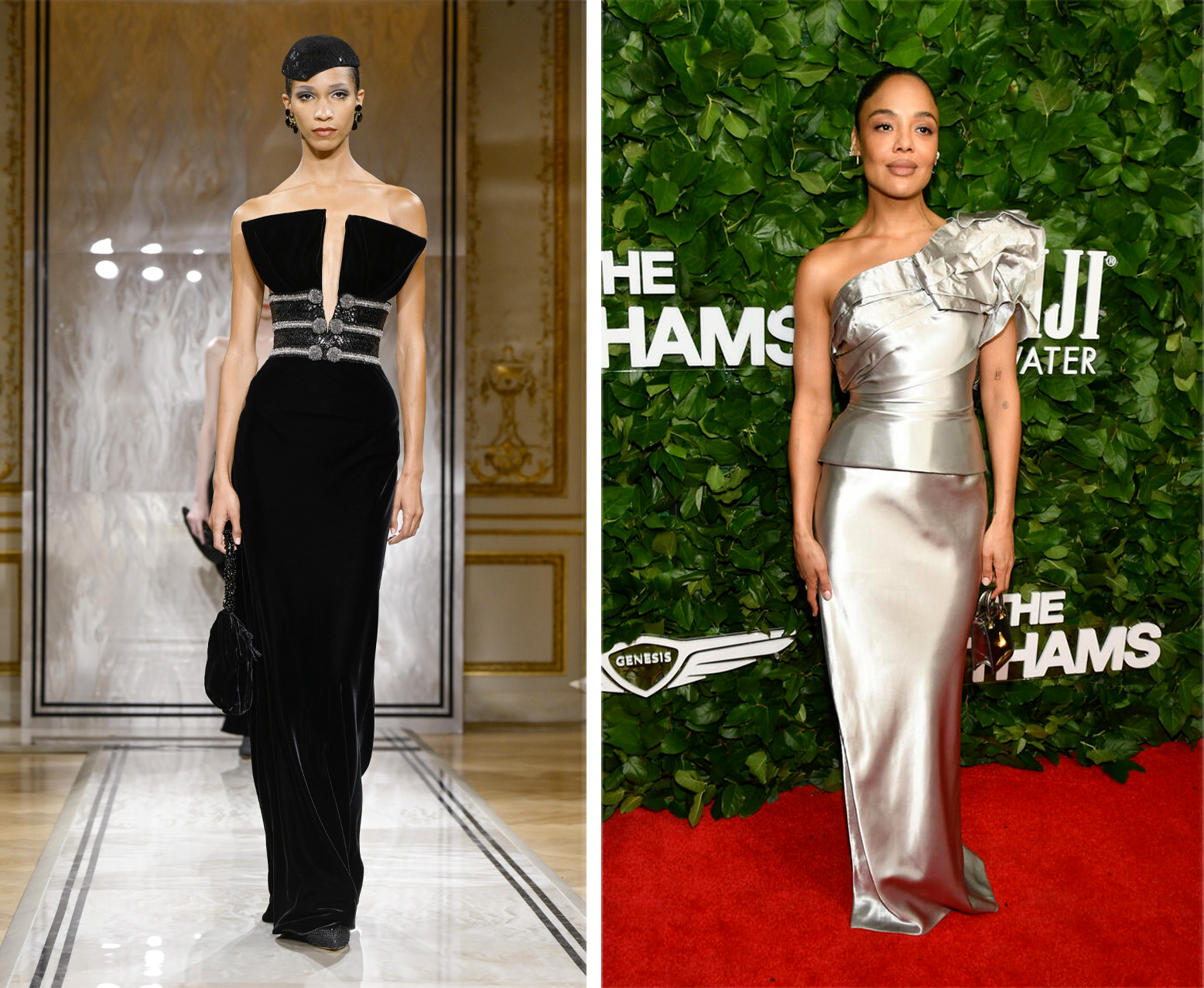 Giorgi Armani Privé Couture Fall 2025 for Tessa Thompson