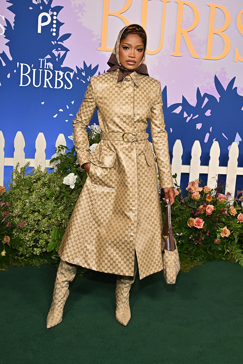 Keke Palmer wears Gucci at Peacock’s