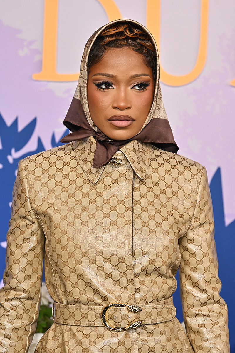 Keke Palmer wears Gucci at Peacock’s