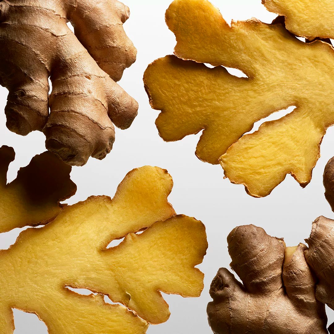 Ginger is a raw material Robertet uses.