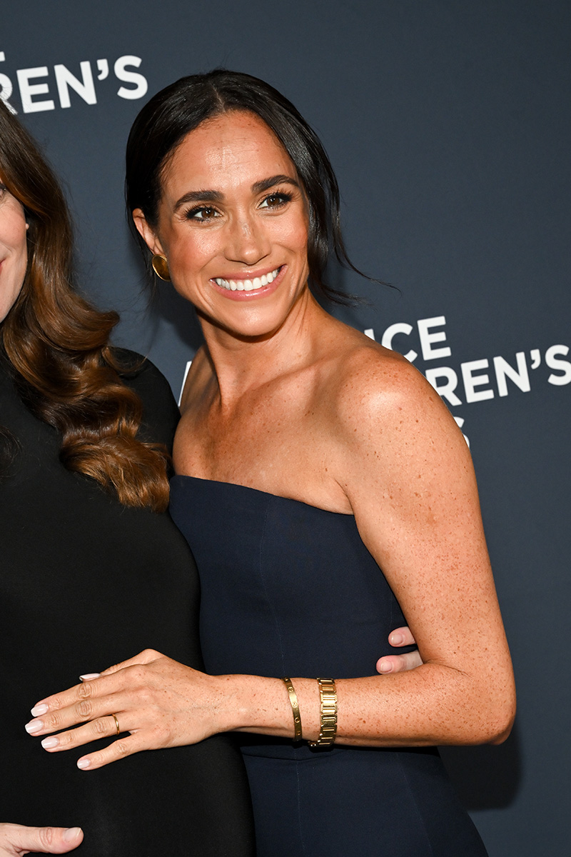Meghan Markle wears Ralph Lauren at The Alliance for Children's Rights 34th Annual Champions for Children.