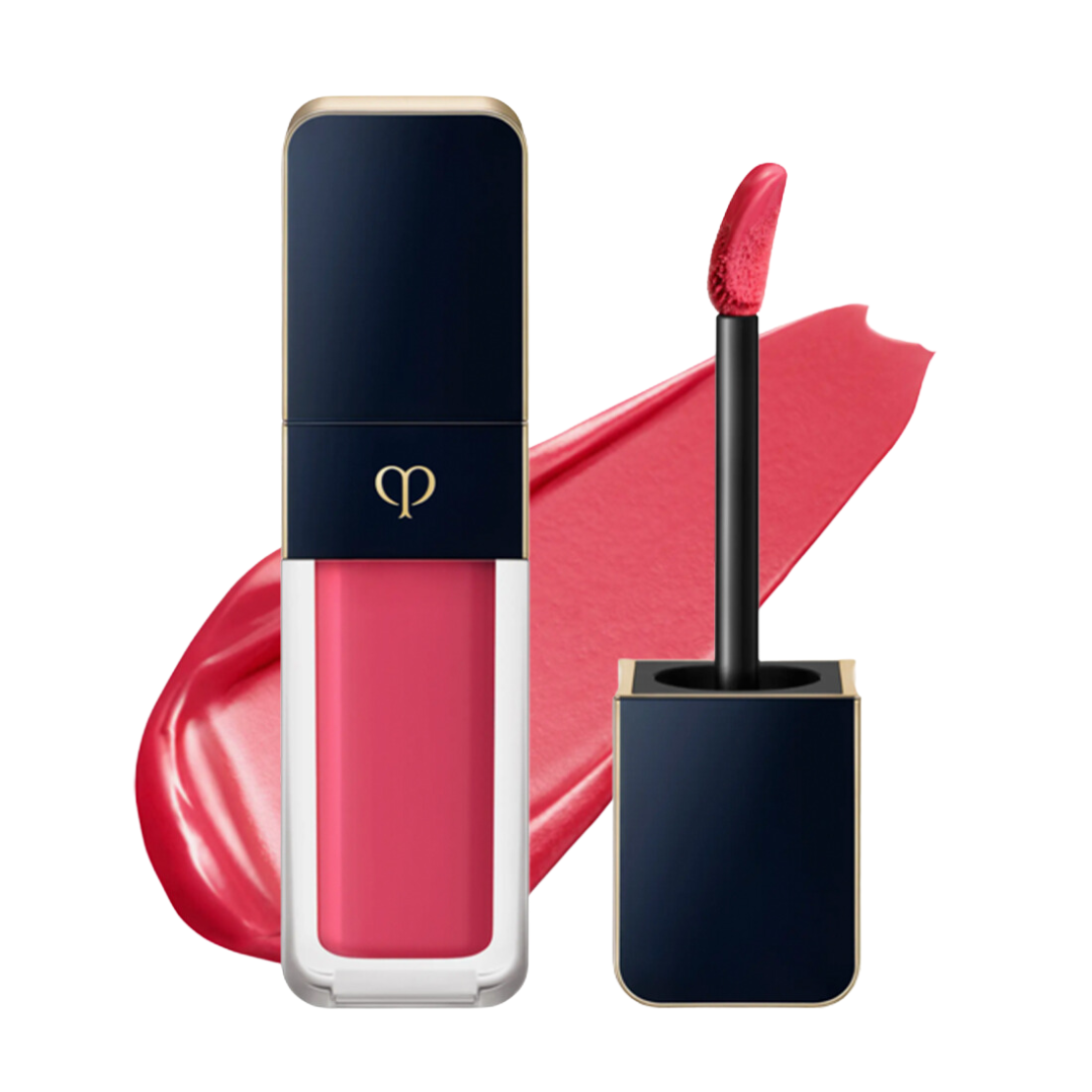 hot pink lipstick