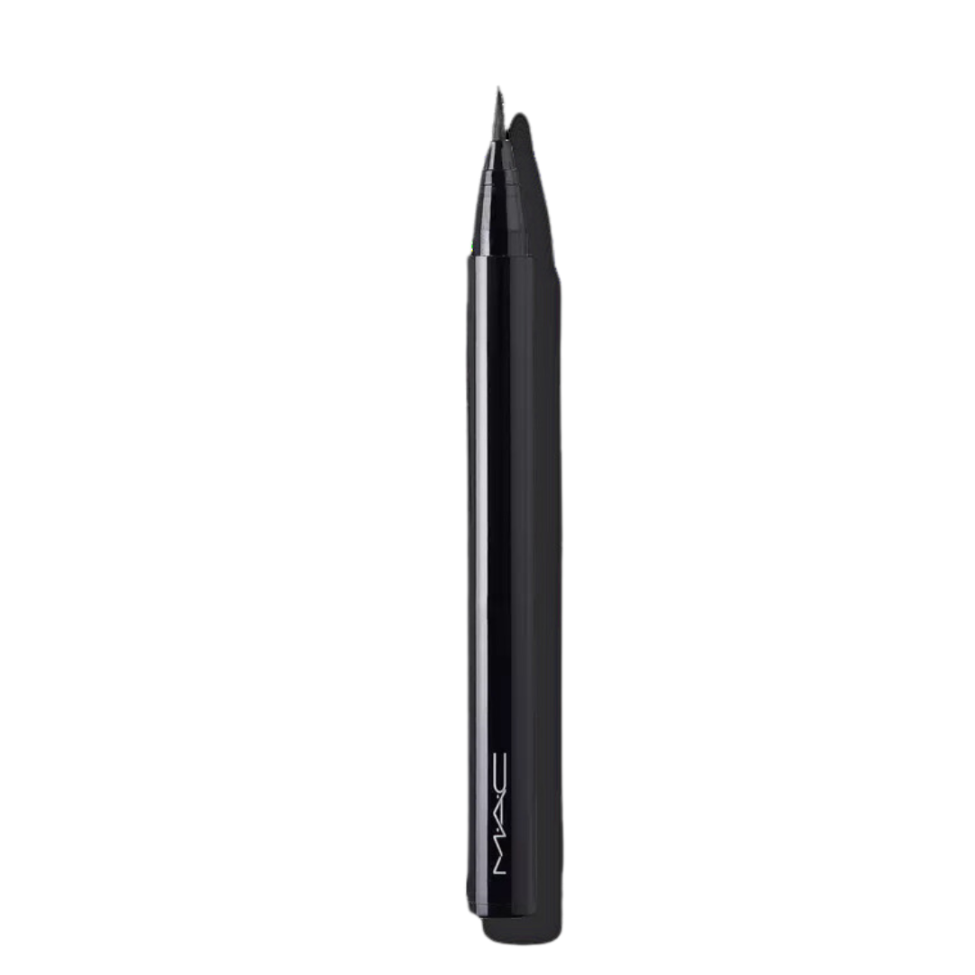 black eyeliner