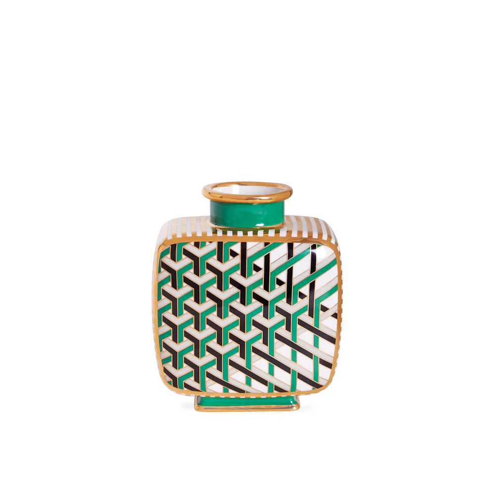 Versailles Maze Vase on white background
