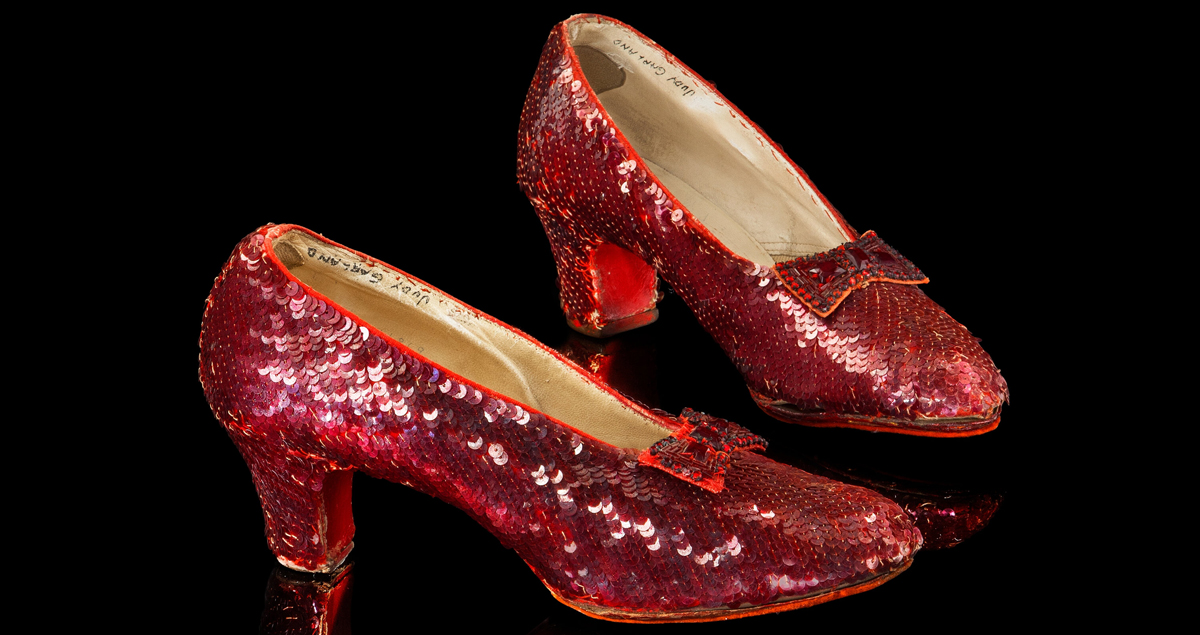 Dorothy's ruby slippers from the 'Wizard of Oz' sold for $32.5 million in December 2024.