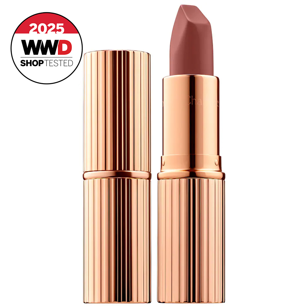 Charlotte Tilbury Matte Revolution Lipstick, So 90s on white background