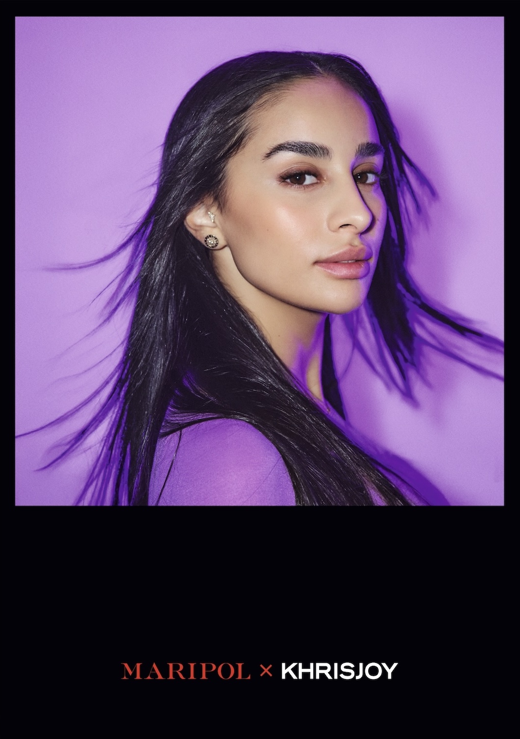 A portrait from the Maripol x Khrisjoy