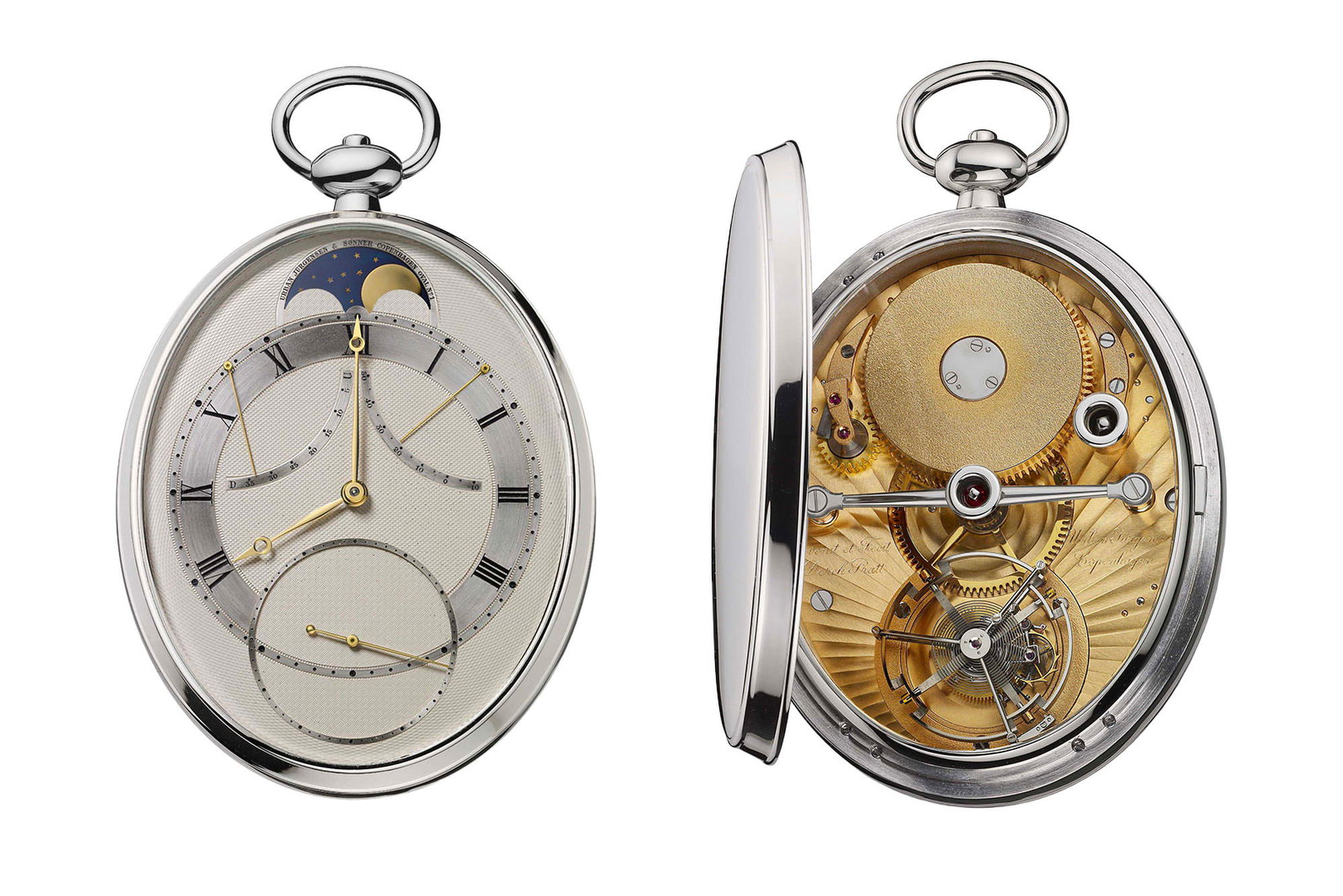 The Urban Jürgensen Pratt Oval Pocket Watch that sold for over $4.2 million in November.