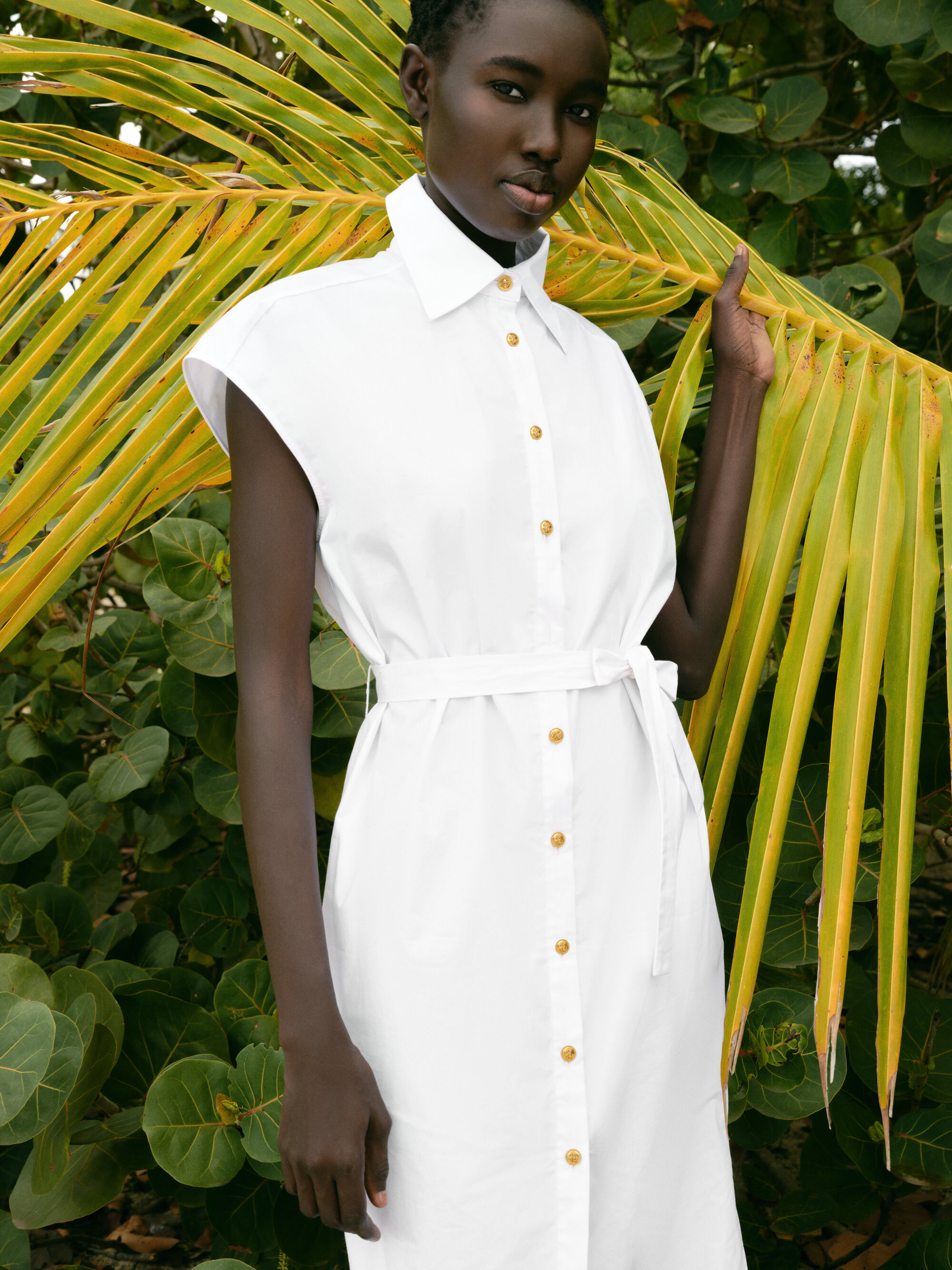 A look from Roberto Cavalli x The Webster's exclusive capsule collection.