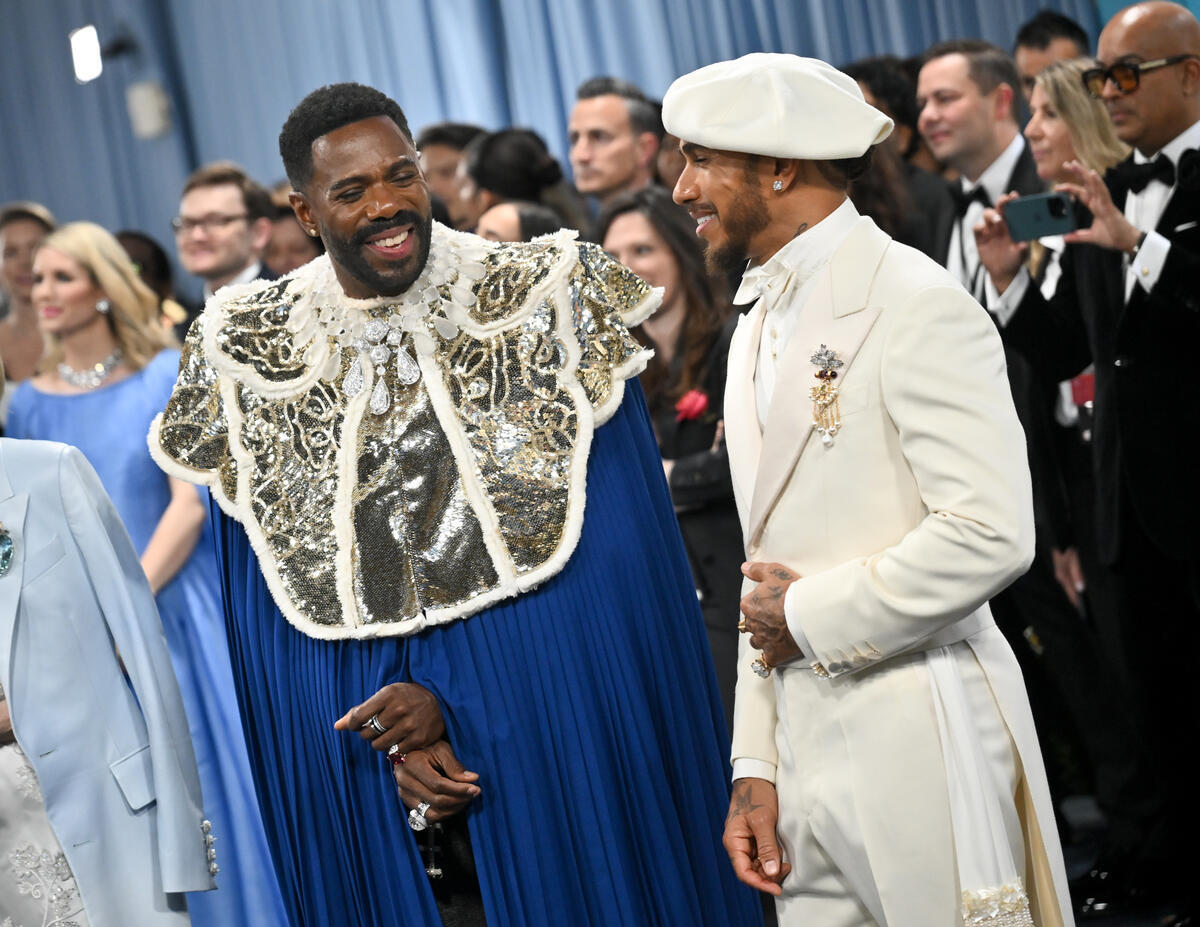 Colman Domingo, Lewis Hamilton at The 2025 Met Gala Celebrating