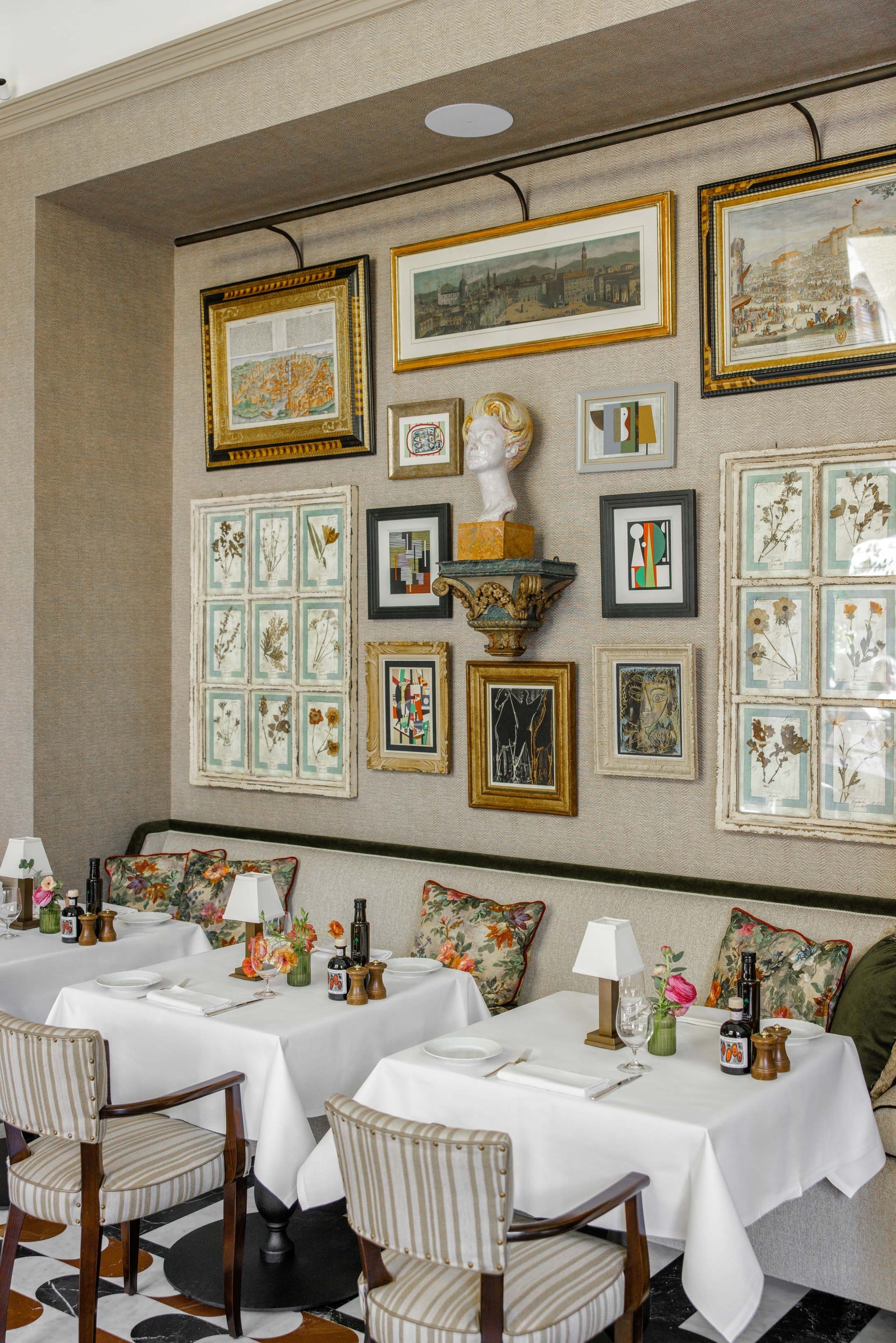 Irene restaurant at Savoy Hotel in Florence